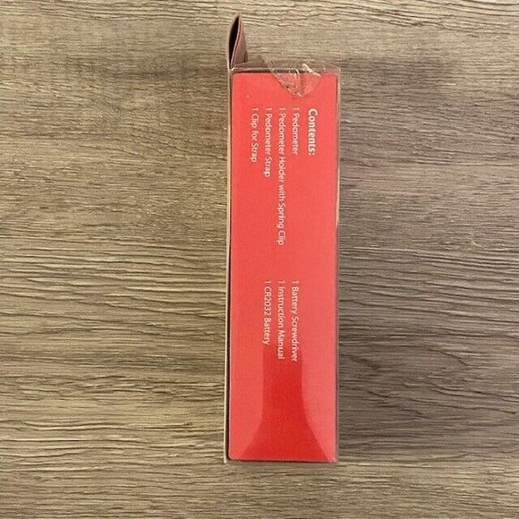 Omron Premium Pocket Pedometer HJ-112 Dual Sensor Tech New Open Box - Picture 4 of 6